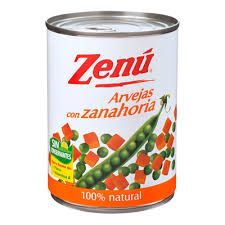 CONS.Z ARVEJA ZANAHORIA 580G