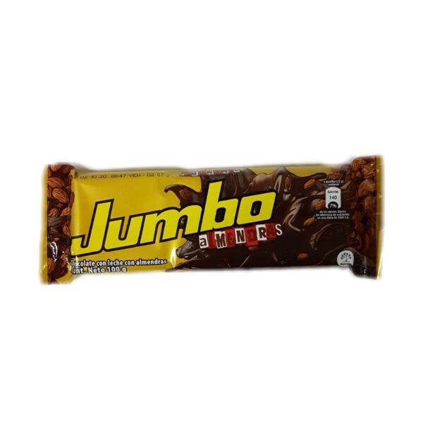 CHO.JUMBO ALMENDRAS X 100G