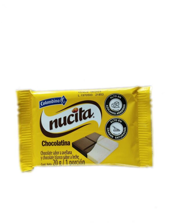 NUCITA CHOCOLATINA X 20G