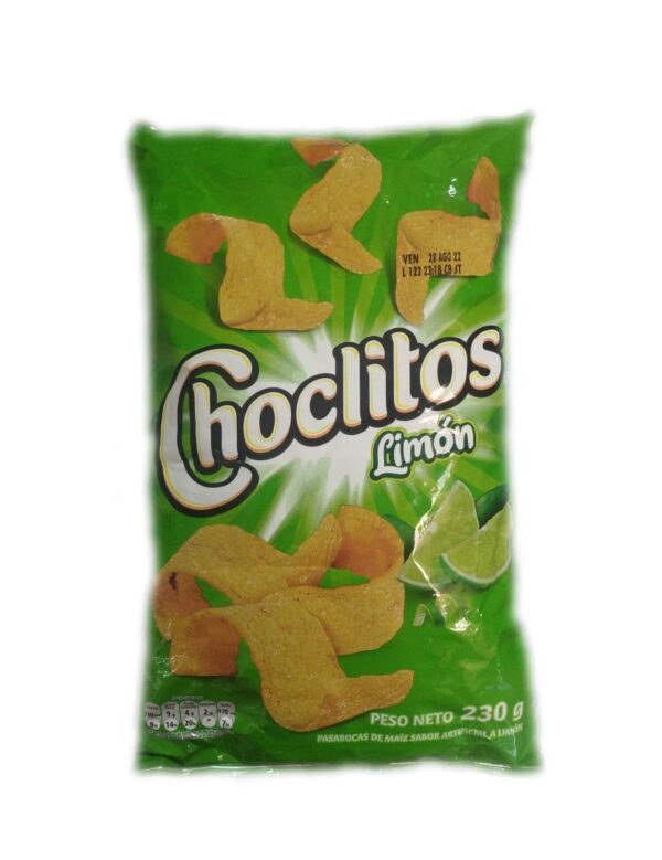 CHOCLITOS LIMON X 210G