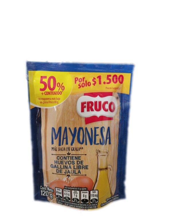 SALSA MAYONESA FRUCO 120G PS 1500