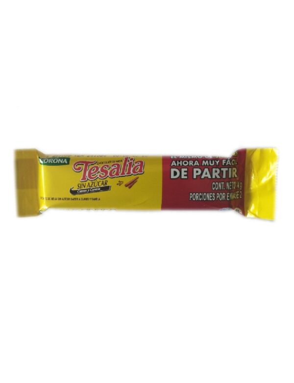 CHOC.TESALIA SIN AZUCAR X 14G