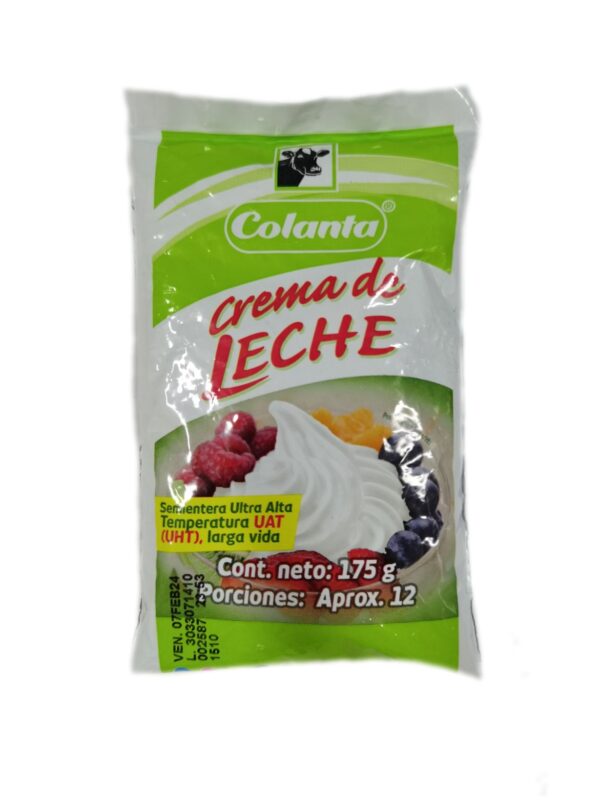 CREMA DE LECHE COLANTA X 175G