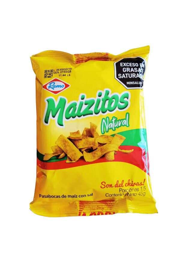 MAIZITOS NATURAL X 45G