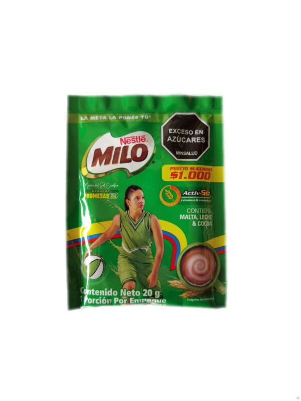 MOD.MILO SOBRE X 20G