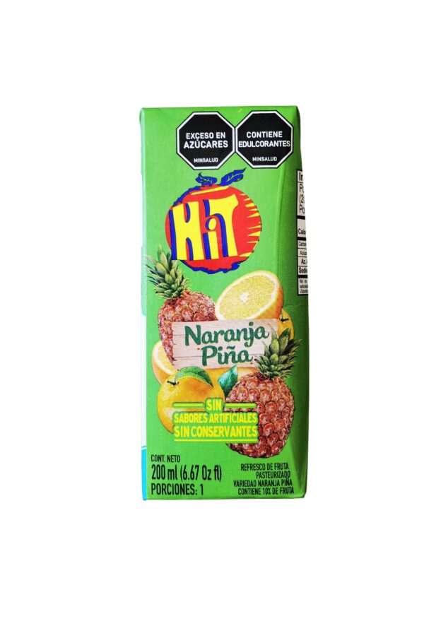 JUGO HIT NARANJA PIÑA X 200ML