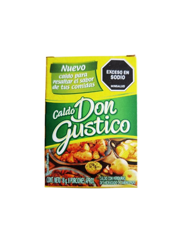 ALIÑO DON GUSTICO CAJA X 18G