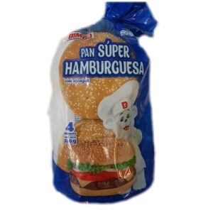 PAN.B HAMBURGUESA X4