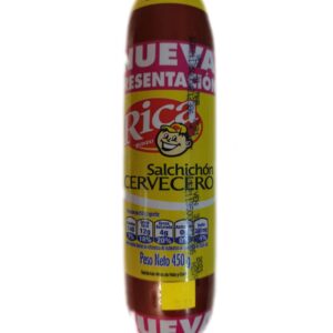 SALCHICHON.RICA CERVECERO 450G