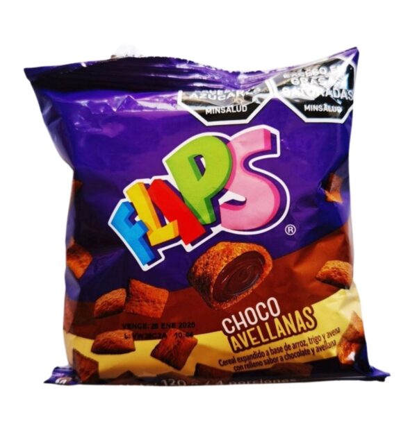 CER.FLIPS CHOCO AVELLANAS X 120G