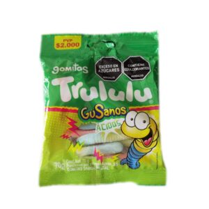 GOMAS T.GUSANOS ACIDOS X 70G