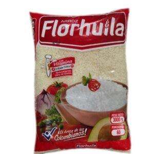 ARROZ FLOR HUILA X 3000G