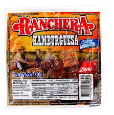 HAMBURGUESA.RANCHERA X 2