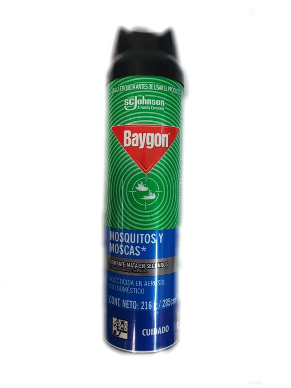 VEN.BAYGON AER.MOSQUITOS Y MOSCAS X285ML