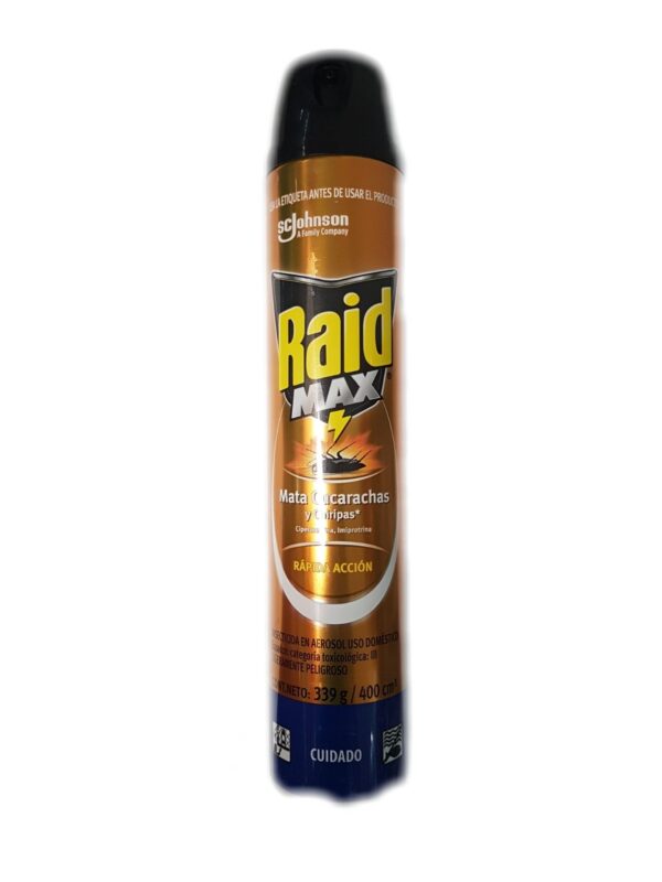 VEN.RAID MATA CUCARACHAS X400ML
