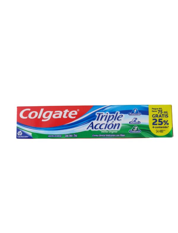 CD.COLGATE TA.X 75ML