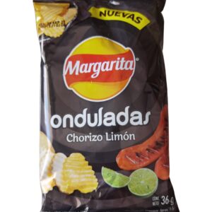 PAPAS.MAR.ONDULADAS.CHORIZO-LIMON X 36G